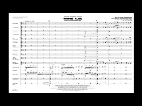 Wavin' Flag arranged by Paul Murtha & Will Rapp