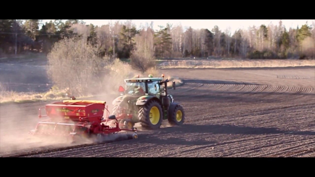 Seeding Spring Wheat 2017