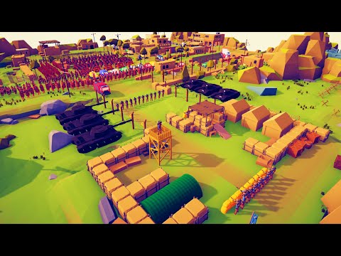 50x SPECIAL FORCES vs ALL FACTION - Totally Accurate Battle Simulator TABS