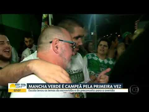 MANCHA VERDE É A CAMPEÃ DO GRUPO ESPECIAL EM SÃO PAULO