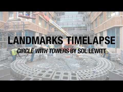 Landmarks Timelapse: Circle with Towers by Sol LeWitt