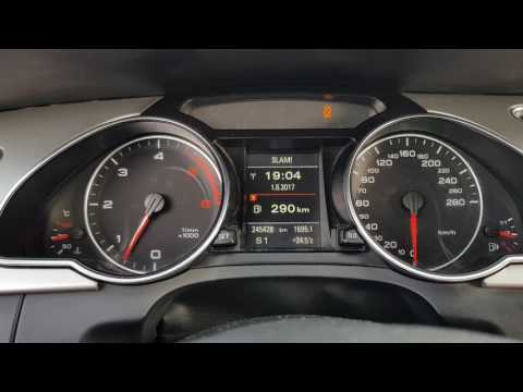 AUDI A5 QUATTRO 3.0TDI 240 Hp Accelerating