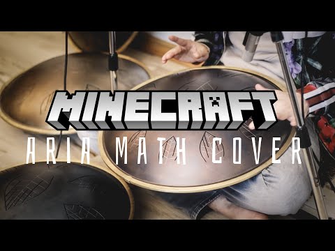 Crazy Minecraft Drum Cover - Epic Aria Math / Tongue Drum (C Aegean)