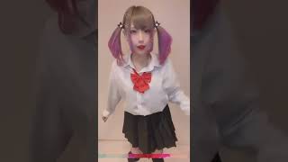 全然上手く踊れなくてこれまた諦めた?‍♀️ #制服 #制服女子 #ソックスガーター #コスプレ #コスプレイヤー #制服ダンス #おすすめ 頑張ったので意地悪言わんといて??