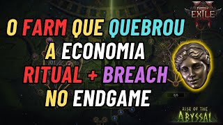 Path of Exile 2: O FARM QUE QUEBROU A ECONOMIA - Ritual + Breach no Endgame