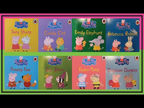 🐷 PEPPA PIG PEPPA 'S FRIENDS COMPILATION  (books read aloud)
