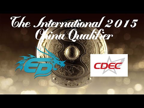 [Game 1] CDEC vs EP TI5 China Qualifier Playoff Full Highlights