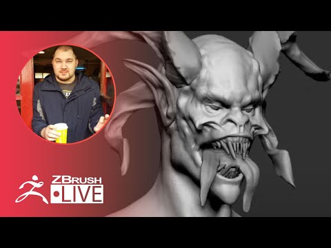 Character Art for Video Games: Krampus - Brendon Isaiah Bengtson - ZBrush 2021.5