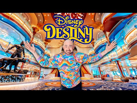 Thumbnail for Disney Destiny Cruise Ship Tour - BRAND NEW CRUISE SHIP!