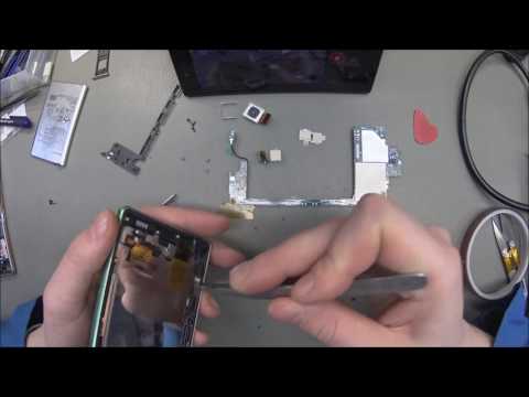 Sony Xperia X F5121 Disassembly/replace display modul