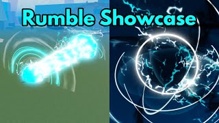 **2024** King Legacy Rumble Showcase (Roblox King Legacy Update 7)