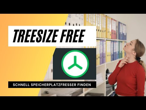 TreeSize Free - Schnell Speicherplatzfresser finden