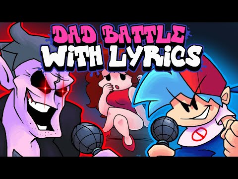 Dad Battle WITH LYRICS By RecD - Friday Night Funkin' THE MUSICAL (Lyrical Cover)