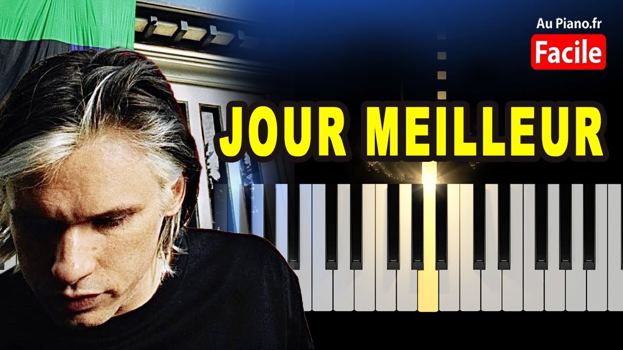 Orelsan Jour meilleur Piano Cover Tutorial FACILE Instru Paroles Au