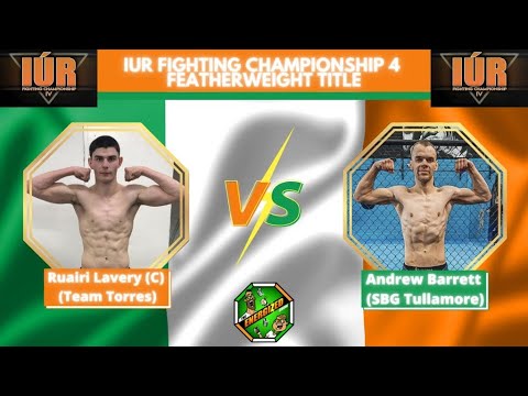 Ruairi Lavery Vs Andrew Barrett | IUR Featherweight Title | Energized's "The Face Off"