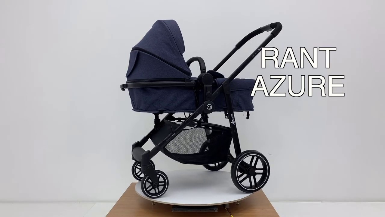 миниатюра 0 Видео о товаре Коляска-трансформер Rant Azure Star 2021, Aruba Blue