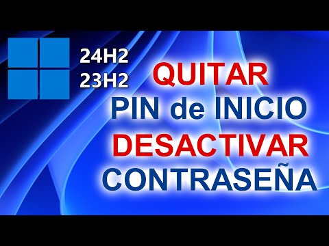 Cómo QUITAR PIN y CONTRASEÑA para iniciar sesión en Windows 11➡️En 3 minutos💯