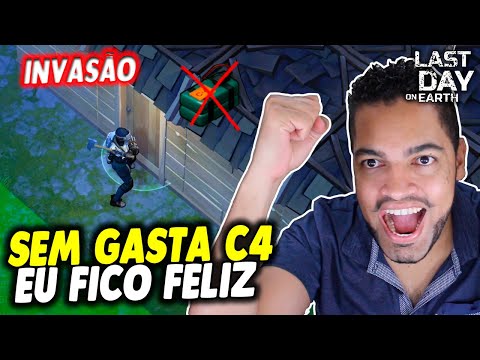 INVASÃO SEM GASTA C4 EU FICO FELIZ - Last Day On Earth