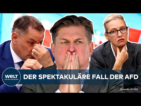 Video Thumbnail: DEUTSCHLAND: Umfrage-Hammer! Der große Absturz! Die AfD verliert jeden dritten Wähler!