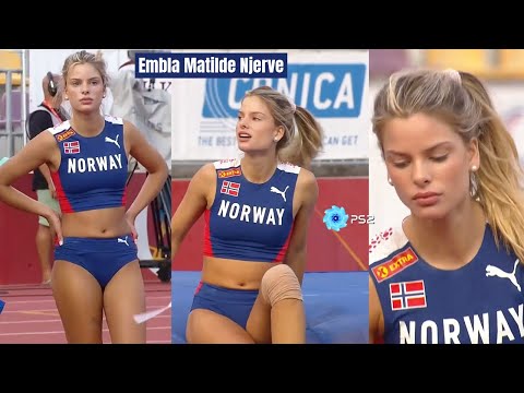 Embla Matilde Njerve, Norwegian Pole Vaulter, Women's U18 Pole Vault Final #emblamatildenjerve