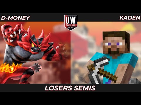 D-Money (Incineroar) vs kaden (Steve) - Between 2 Lakes 56 Losers Semis