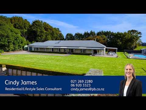 82 Clearview Road, Lepperton, New Plymouth, 5房, 3浴, Lifestyle Property