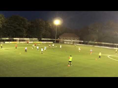 Fussballtraining: Spielform - Ballbesitz (5 gegen 5 / 5 mit Umschaltspiel)