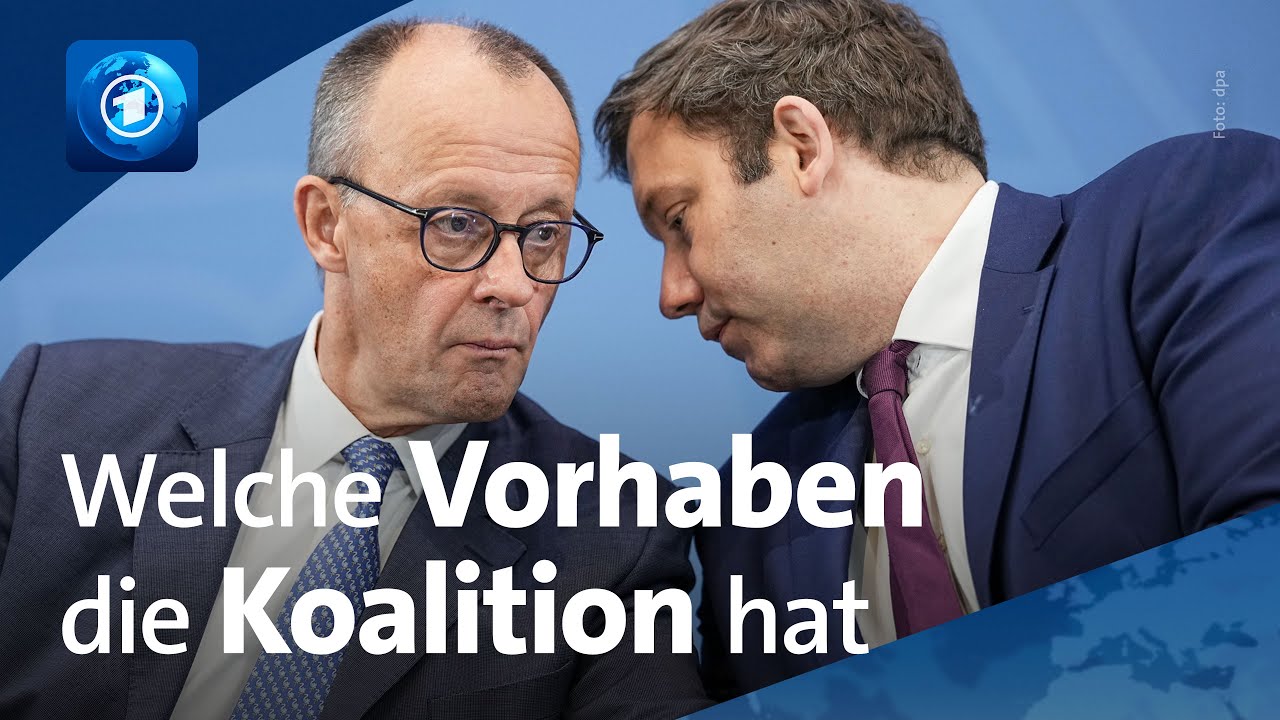 Nach Koalitionsausschuss: Beschlüsse zu Infrastruktur und Altersvorsorge