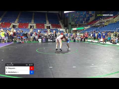 2018 USMC-USAW Cadet & Junior GR Nationals/Junior 120 Round Of 64 - Dylan Ragusin (IL) Vs. Dezmond