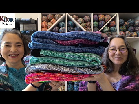 Kiko's Podcast - Special Episode - Side-knitted skirts with short rows