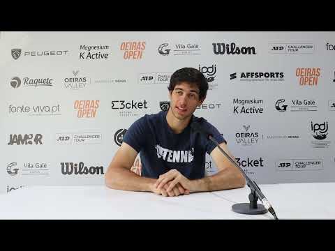 Conferência de Imprensa de Nuno Borges (SF) — Oeiras Open 1 2022