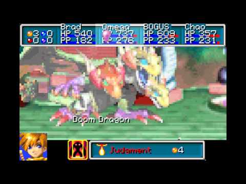 Golden Sun 2 - The Lost Age - Final Boss: Doom Dragon