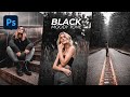 Black Tone Preset Photoshop Tutorial Black Moody Color Grading In Photoshop