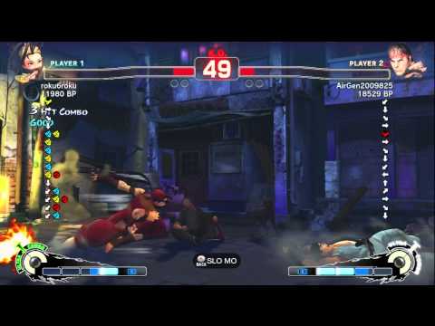 Air [Ryu] vs roku6roku [Ibuki] SSF4 Japanese Online Ranked Matches - TRUE-HD