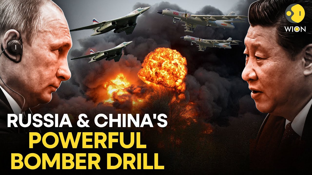 Russia-China Drills LIVE: Russian & Chinese Bombers Carry Out Joint Patrol In Japan's Skies | WION