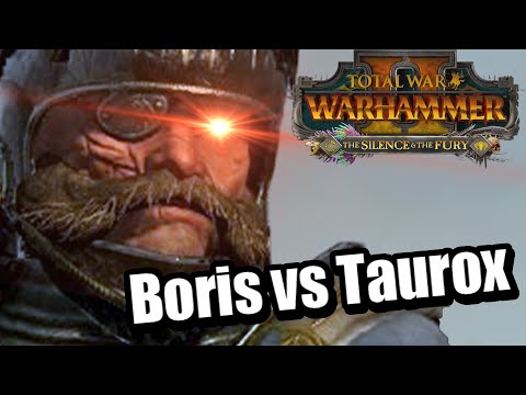 Boris Todbringer vs Taurox the Brass Bull Trailer