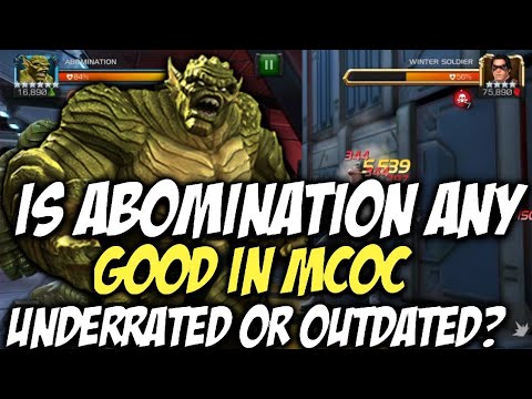Is Abomination Any Good In MCOC? | Underrated Or Outdated? | Marvel Contest Of Champions