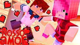 Minecraft: Nosso Amor - CAINDO POR ELA !?! #10