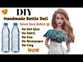 How To Make Barbie Doll DIY Barbie Doll Making Handmade Doll Doll Dress Easy