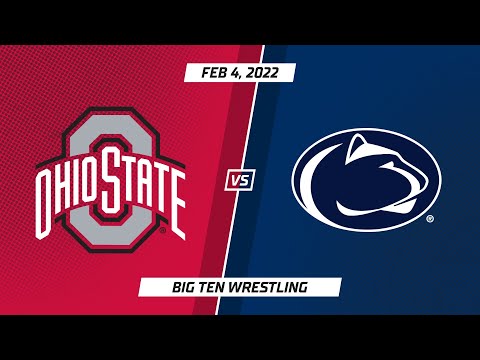 Select Matches: Ohio State vs. Penn State | Big Ten Wrestling | Feb. 4, 2022