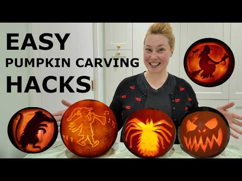 How to Carve Scary Halloween Pumpkins Step By Step: Six Levels of Difficulty