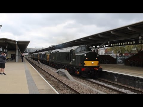 37 521 dragging 604/ 609 and 603 to Worksop (25/04/22)
