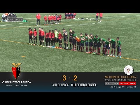 Alta de Lisboa (3-2) Clube Futebol Benfica [FUT9 S13]