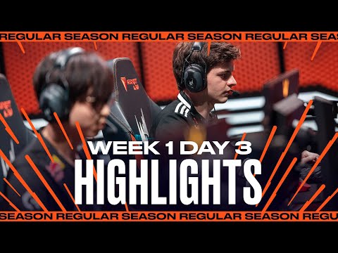Full Day Highlights | W1 D3 | LEC Summer 2023