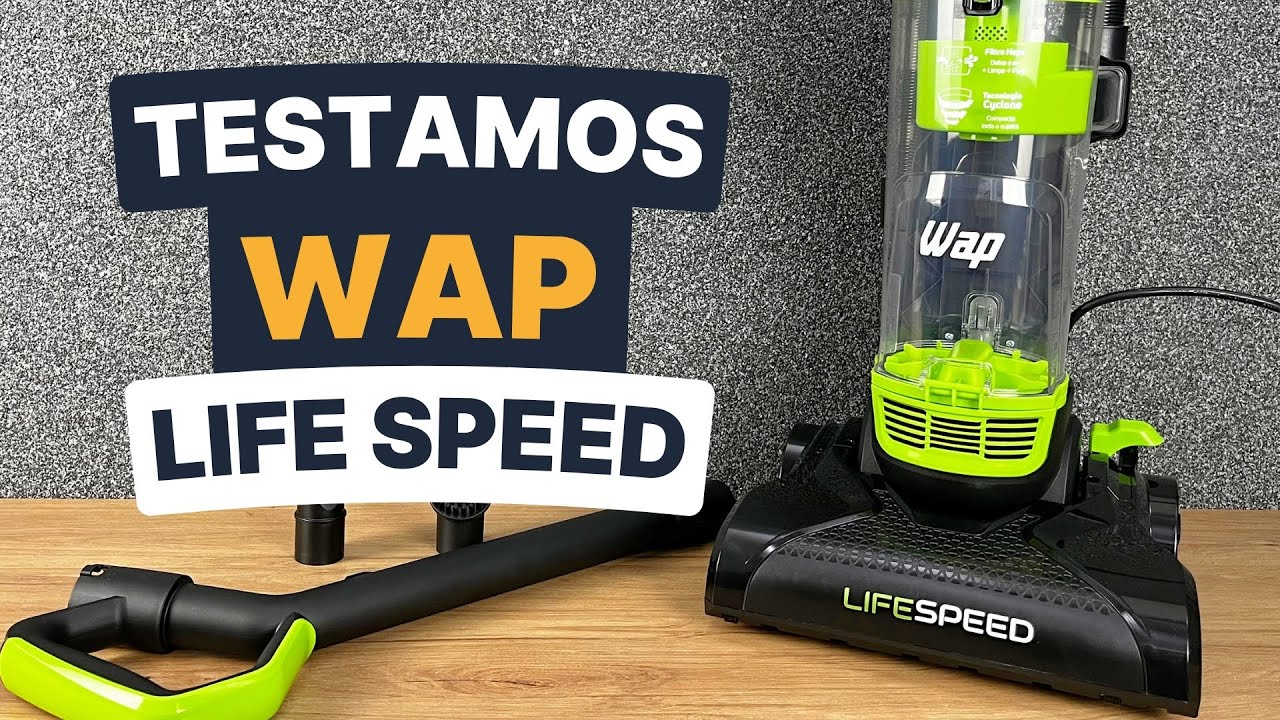 Miniatura da avaliação em vídeo de Aspirador de Pó Vertical WAP LIFE SPEED 2000W 1,6L 134mbar