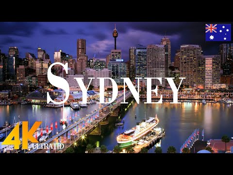 Sydney 4K drone view • Stunning Footage Aerial View Of Sydney | Relaxation film with calming music