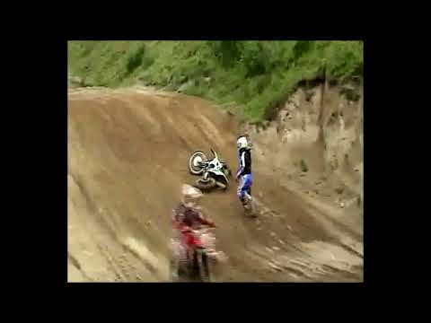 funny crash at doune mx track.