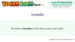Video thumbnail for tuxedo