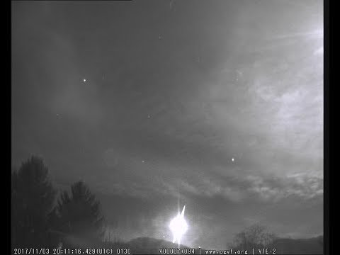 03.11.2017, 20:11:16UTC – Heller Meteor über Süddeutschland
