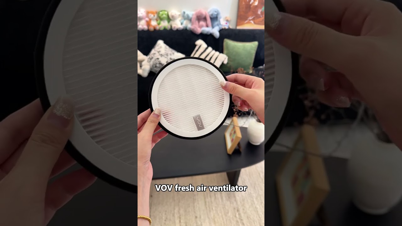 Install VOV fresh air ventilator